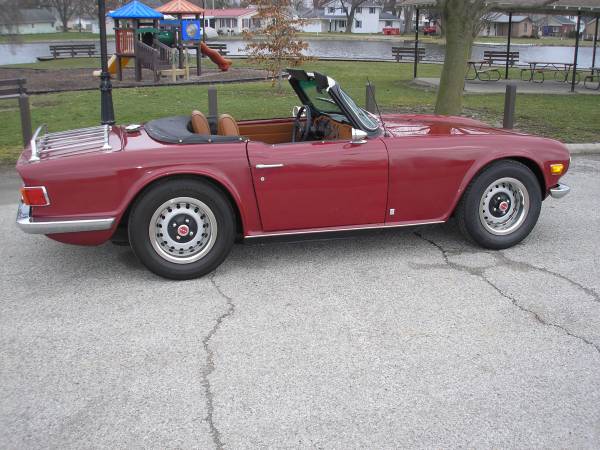 1971 Triumph TR-6 - cars & trucks - by owner - vehicle automotive sale for sale in Syracuse, IN – photo 2