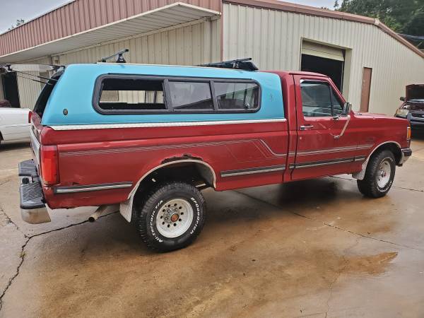 1991 Ford F150 4X4 w/Camper Shell for sale in Tulsa, OK – photo 12