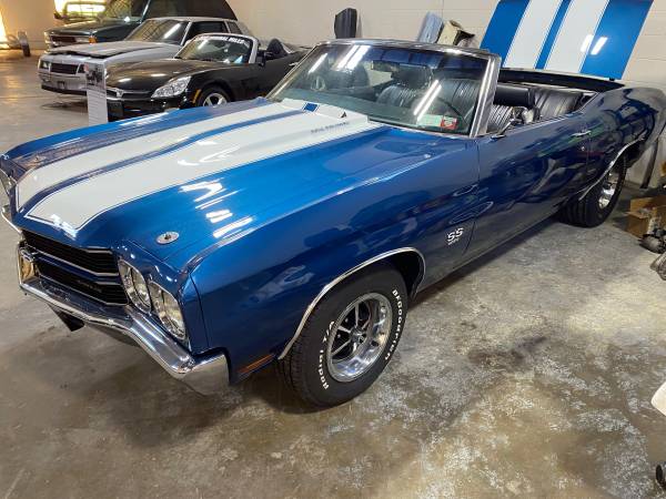 1970 Chevy Chevelle SS CONVERTIBLE 396 4 spd all matching s for sale in West Babylon, NY – photo 2