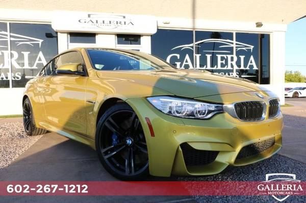 2015 BMW M4 AKRAPOVIC Titanium Exhaust coupe Austin Yellow Metallic for sale in Scottsdale, AZ – photo 2