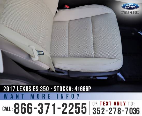 2017 LEXUS ES 350 Sunroof, Bluetooth, Push Button Start for sale in Alachua, FL – photo 22