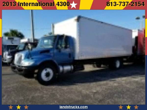 2013 International 4300 24ft Box Truck/Liftgate for sale in Plant City, FL