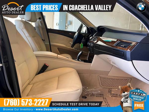 2008 BMW 528xi AWD 1 OWNER 88,000 MILES $216/mo - cars & trucks - by... for sale in Palm Desert , CA – photo 11