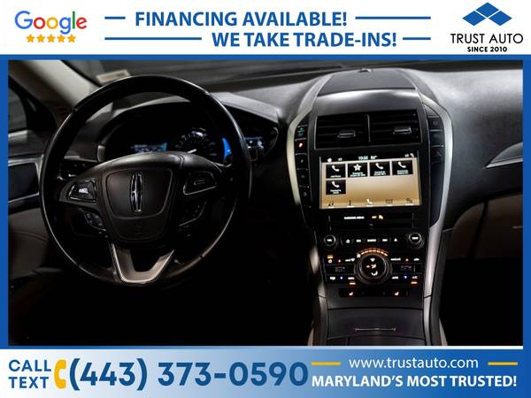 2017 Lincoln MKZ Hybrid-Electric Premiere Luxury Sedan - cars & for sale in Sykesville, MD – photo 11