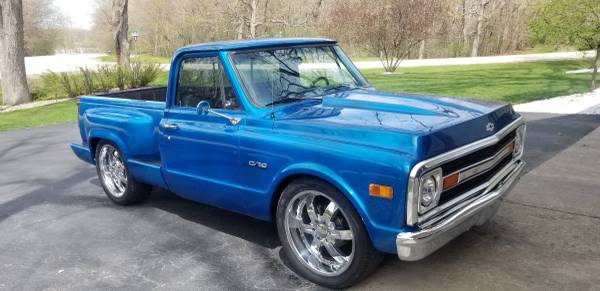 1970 Chevrolet Chevy C10 Stepside Custom for sale in McHenry, IL – photo 2