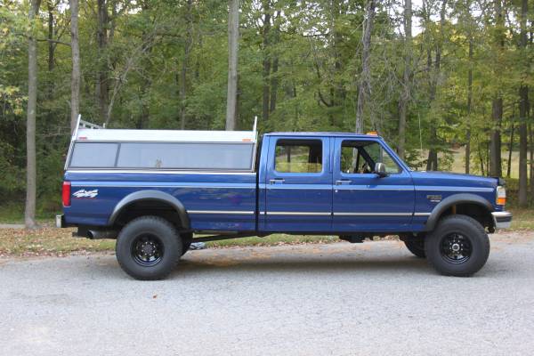 1997 Ford F-350 Crew Cab XLT Power Stroke Long Bed 4x4 for sale in Newark, DE – photo 2