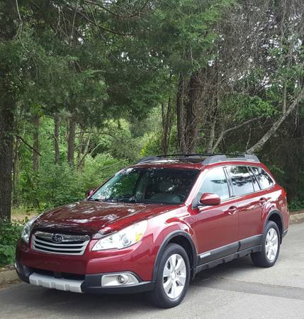 Ruby Red 2011 Subaru Outback 3 6R Limited/AWD/Leather for sale in Raleigh, NC – photo 2