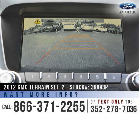2012 GMC TERRAIN SLT-2 SUV *** Sunroof, Camera, Remote Start *** for sale in Alachua, FL – photo 16
