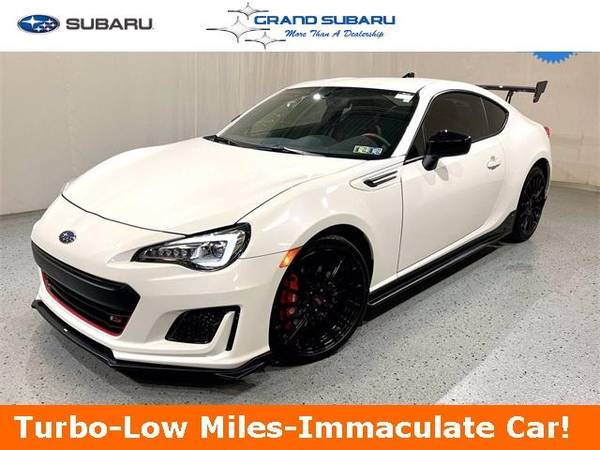 2018 Subaru BRZ tS coupe Crystal White Pearl - - by for sale in Bensenville, IL