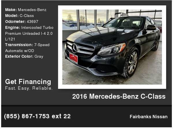 2016 Mercedes-Benz C-Class - - by dealer - vehicle for sale in Fairbanks, AK