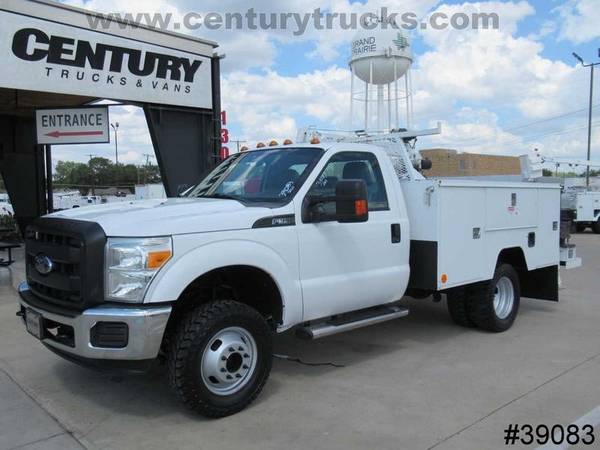 2015 Ford F350 4X4 DRW REGULAR CAB WHITE Call Today! for sale in Grand Prairie, TX