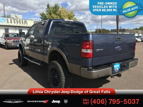 2005 Ford F-150 SuperCrew 139 Lariat 4WD for sale in Great Falls, MT – photo 5