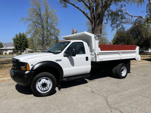 Certified 2007 Ford F-550 Gravel Dump Truck Only 22k Original Miles for sale in North Hills, CA – photo 8