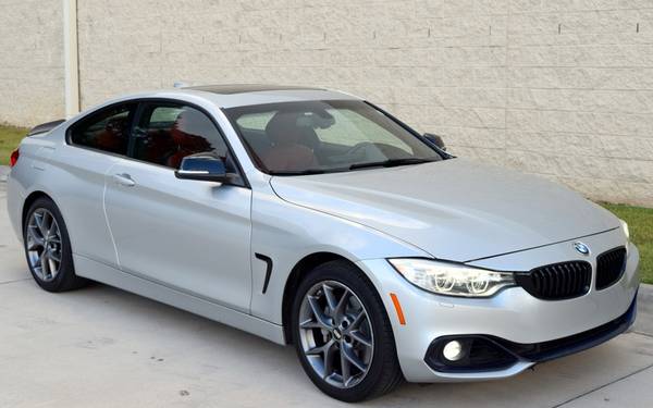 Silver 2014 BMW 435i Sport - Fox Red Leather - XDrive - BBS Wheels for sale in Raleigh, NC – photo 6
