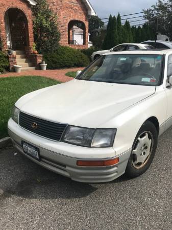 1997 LEXUS LS 400 WHITE with GOLD PACKAGE 199K for sale in GLEN HEAD, NY – photo 6