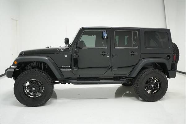 2014 *Jeep* *Wrangler Unlimited* *Sport* Black Clear for sale in Webster, TX – photo 7