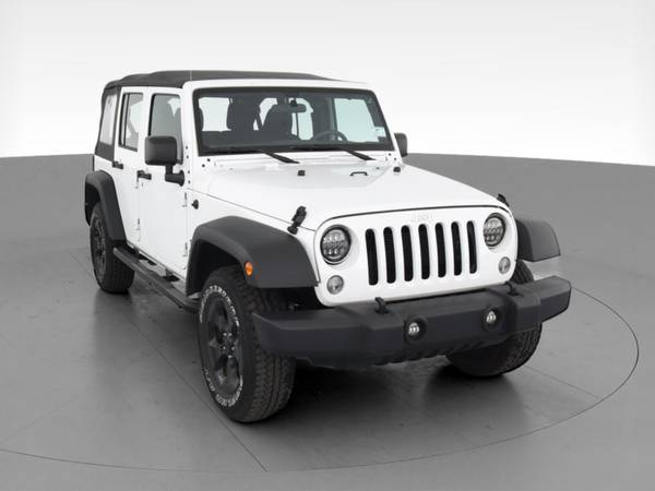2017 Jeep Wrangler Unlimited Sport SUV 4D suv White - FINANCE ONLINE... for sale in Bowling Green , KY – photo 16