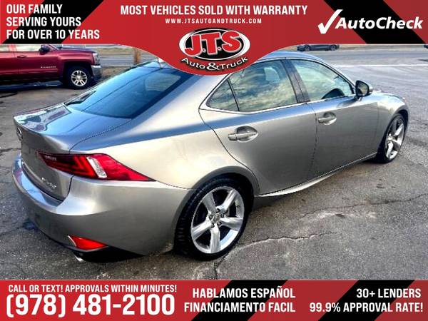 270/mo - 2014 Lexus IS 350 Sdn AWD - - by dealer for sale in Plaistow, NH – photo 4