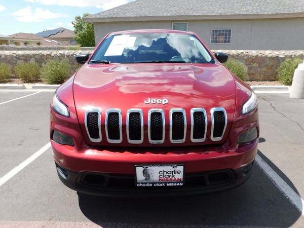 2016 Jeep Cherokee Sport hatchback Deep Cherry Red Crystal Pearlcoat for sale in El Paso, TX – photo 5