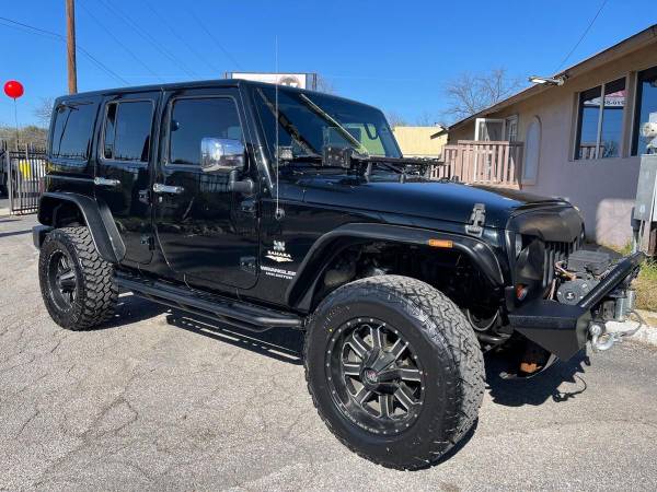2012 Jeep Wrangler Unlimited Sahara 4x4 4dr SUV EVERYONE IS for sale in San Antonio, TX