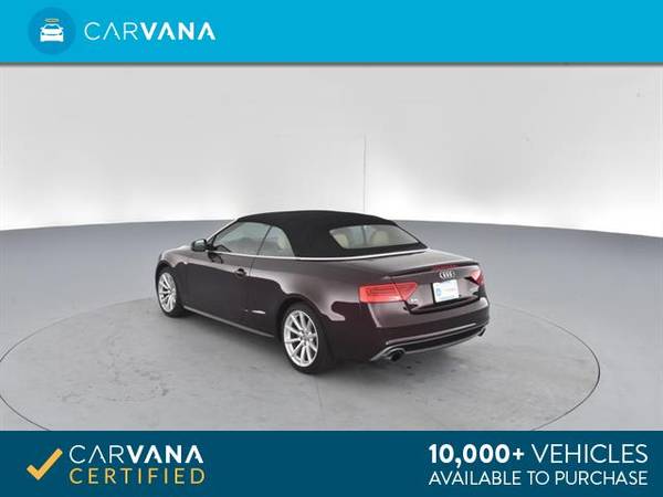 2015 Audi A5 Premium Plus Cabriolet 2D Convertible Red - FINANCE for sale in Youngstown, OH – photo 8