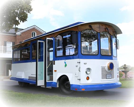 small Trolley party bus for sale for sale in Charlottesville, VA – photo 4