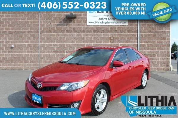 2013 Toyota Camry 4dr Sdn I4 Auto SE Sedan Camry Toyota for sale in Missoula, MT