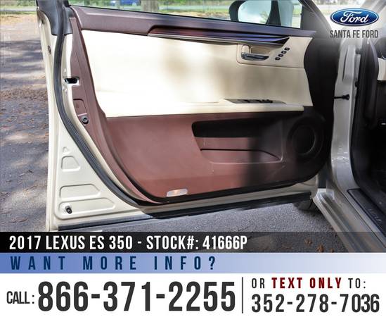 2017 LEXUS ES 350 Sunroof, Bluetooth, Push Button Start for sale in Alachua, FL – photo 13