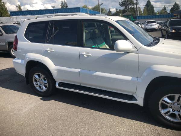 2005 Gx470 GX 470 AWD 4wd low miles Lexus Suv loaded Pearl white for sale in Everett, WA – photo 2