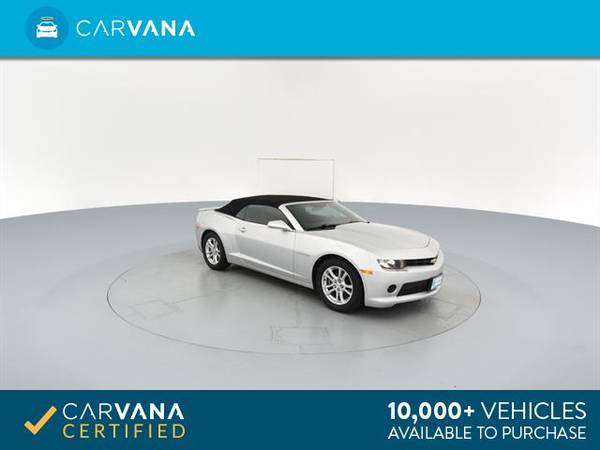 2015 Chevy Chevrolet Camaro LT Convertible 2D Convertible Silver - for sale in Covington, OH – photo 9