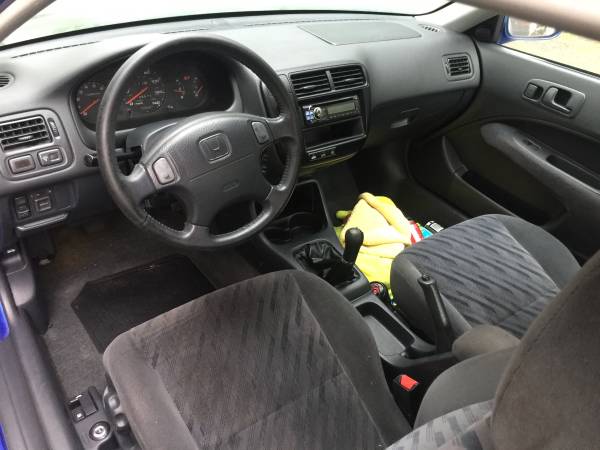 [PENDING] 1999 Honda Civic Si EM1 - Electron Blue - 107k for sale in Springfield, District Of Columbia – photo 14