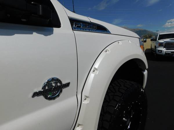 2014 *Ford* *SUPER DUTY F-350* *PLATINUM* White for sale in American Fork, UT – photo 19