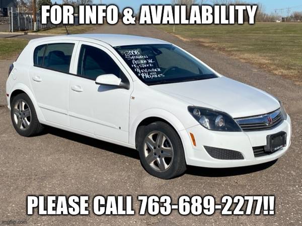 2008 SATURN ASTRA XE, 4DR HATCHBACK, 5-SPEED, 146,XXX MILES.... -... for sale in Cambridge, MN
