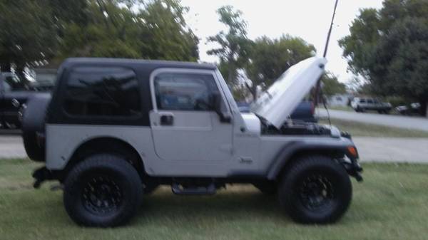 01 JEEP WRANGLER 4X4 4CYL 2DR HT for sale in Wylie, TX – photo 9
