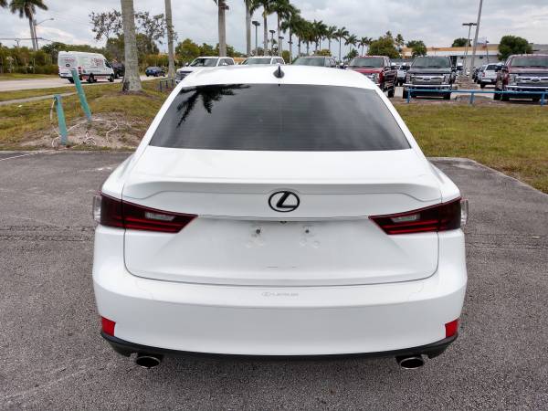 2015 LEXUS IS 250 RED LEATHER SEATS 24K MILE $3000 DOWN WE FINANCE ALL for sale in Pompano Beach, FL – photo 7
