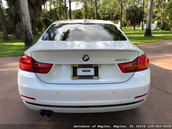 2016 BMW 428i Coupe 49K Miles! White over Beige! Driver assist packa... for sale in Naples, FL – photo 4