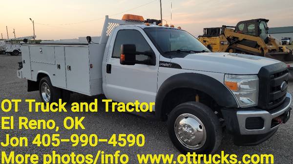 2014 Ford F-550 11ft Mechanics Lube Welder Service Bed 6 8L Gas for sale in Oklahoma City, OK