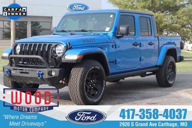 2021 Jeep Gladiator Willys Crew Cab 4WD for sale in Carthage, MO