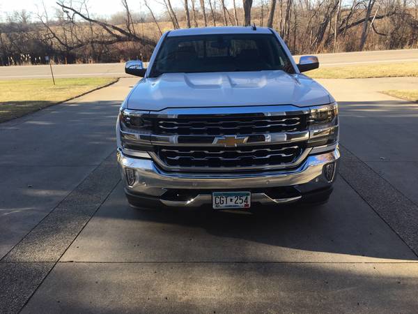 2018 Silverado LTZ - cars & trucks - by owner - vehicle automotive... for sale in Spicer, MN