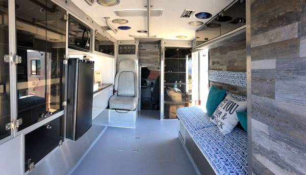 Ambulance Camper - Ford E350 - 86k Miles for sale in Dearing, CA