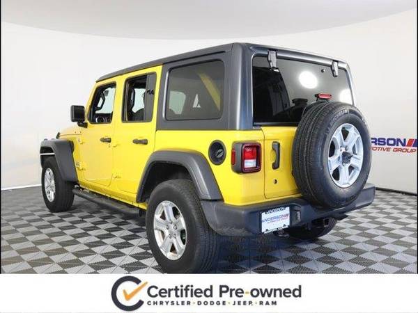 2020 Jeep Wrangler Unlimited SUV Sport S 715 45 PER MONTH! - cars & for sale in Rockford, IL – photo 18