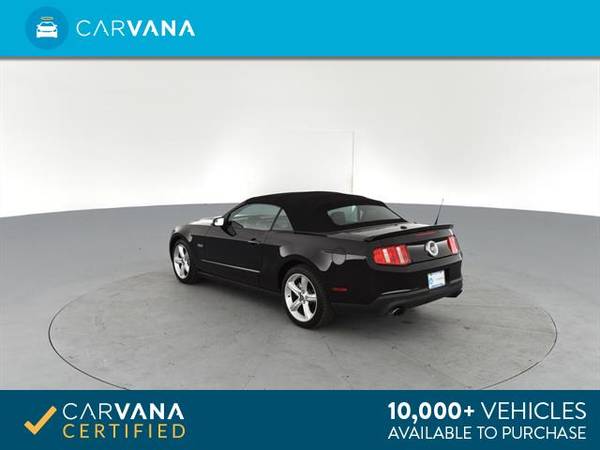 2012 Ford Mustang GT Convertible 2D Convertible Black - FINANCE ONLINE for sale in Atlanta, MD – photo 8