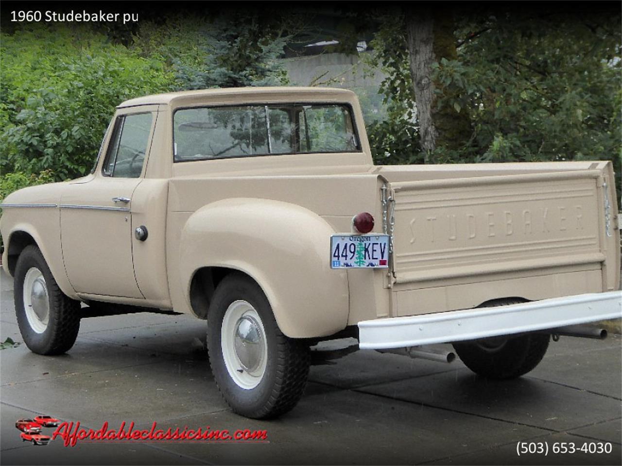 1960 Studebaker Pickup for sale in Gladstone, OR – photo 6