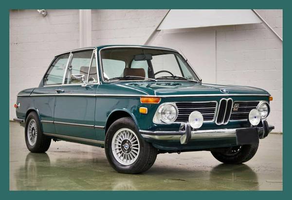 vintage 1972 bmw 2002 , 2 door coupe, manual m10 engine - cars & for sale in South River, NJ