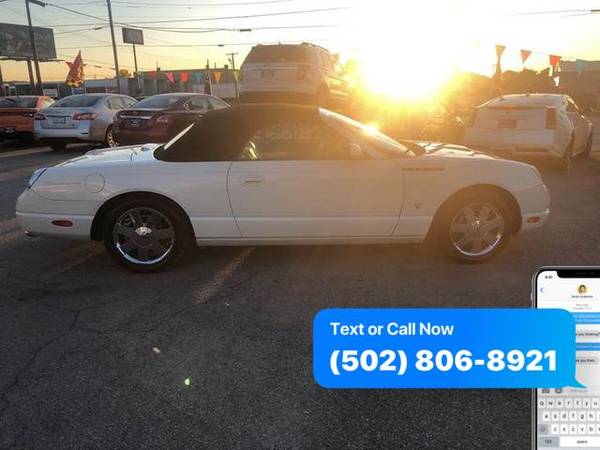 2002 Ford Thunderbird Deluxe 2dr Convertible EaSy ApPrOvAl Credit... for sale in Louisville, KY – photo 6
