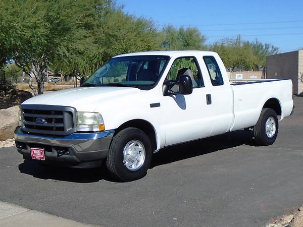 2003 FORD F250 EXTENDED CAB LONG BED WORK TRUCK LOW MILES for sale in Phoenix, AZ