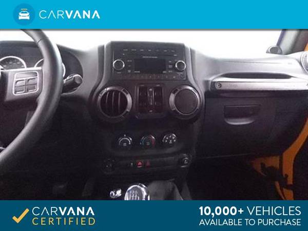 2012 Jeep Wrangler Unlimited Sport SUV 4D suv YELLOW - FINANCE ONLINE for sale in Carrollton, TX – photo 16