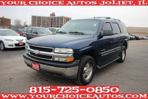 2002*CHEVROLET/CHEVY**TAHOE*LS*4WD LEATHER SUNROOF GOOD TIRES 145516 for sale in Joliet, IL