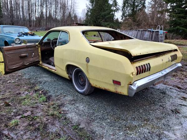 1971 Dodge Demon & 73 Duster shell for sale in Snohomish, WA – photo 4