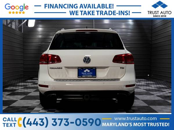 2011 Volkswagen Touareg LuxDiesel SUV - - by dealer for sale in Sykesville, MD – photo 6